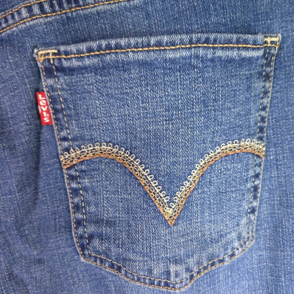 Levi's 515 Bootcut Red Tab Size 16 M W33xL32 Western, Cowgirl - Picture 6 of 12